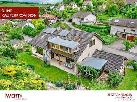 Großes, ruhiges Zweifamilienhaus in idyllischem Grün