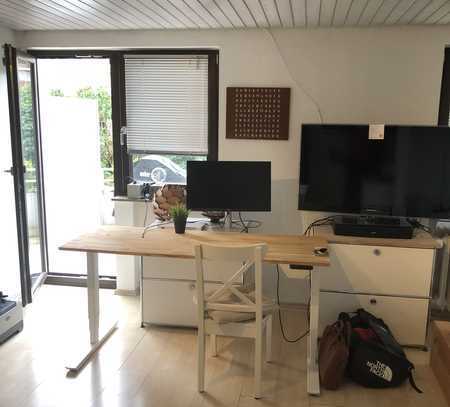 Stuttgart West, schöne 1 Zimmer Wohnung mit Süd Balkon in ruhiger Lage, ideal für Singles