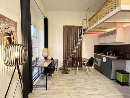 +++Sofort bezugsfreies und vollmöbliertes 1 Zimmerappartment in saniertem Altbau+++