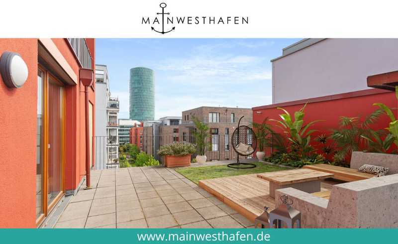 Westhafen - Eigentumswohnung mit großzügiger Dachterrasse