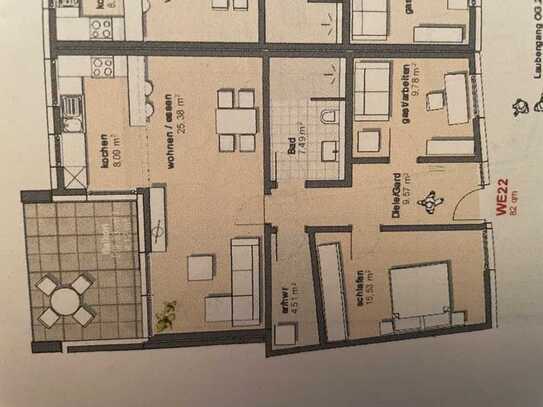 3-Zimmer-Wohnung im Soester Westen
