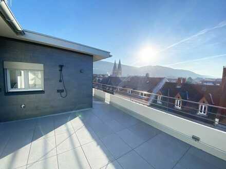 Spektaktuläre Penthouse-Maisonette mit Terrassen und sensationellem Ausblick