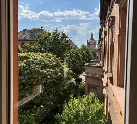 Wasserturmstraße: 6ZKB, 2 Balkone, Garten, Garage