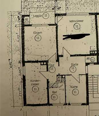 Schön geschnittene 3 Zimmer Wohnung!