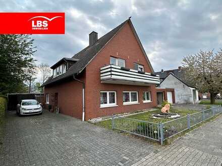 Zweiparteienhaus in ruhiger Lage von Freren mit Garten/Balkon. Vermietet!