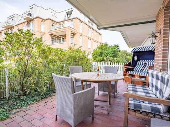 Dem Meer ganz nah - Erdgeschosswohnung mit großer Terrasse