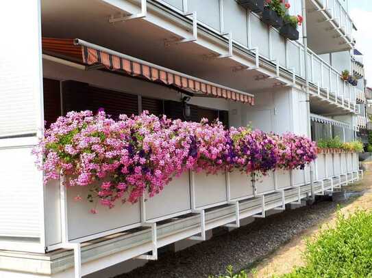 Wunderschöne seniorengerechte Erdgeschosswohnung mit großem Balkon