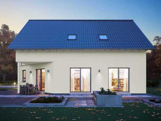 Gestalten Sie 186 m² Wohnkomfort nach Ihren Wünschen! Inkl. Technik-, Finishpaket und Grundstück!