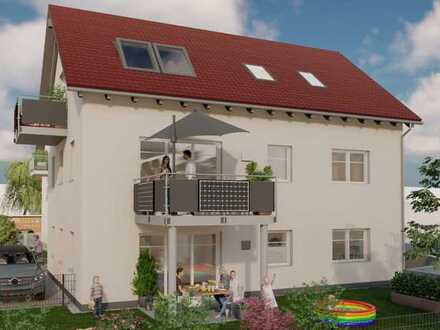 Schöne, barrierefreie 3-Zimmer-Eigentumswohnung mit Südterrasse und Garten (Neubau)