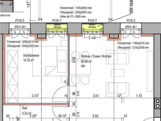 Kernsanierte Energieeffiziente Wohnung KFW 70 Standard