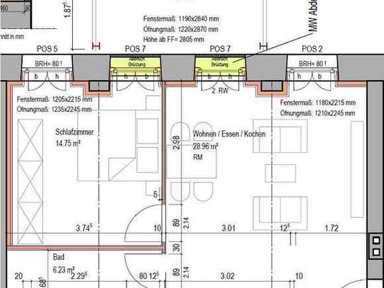 Kernsanierte Energieeffiziente Wohnung KFW 70 Standard