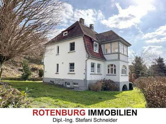 RESERVIERT - Seltene Gelegenheit: Jugendstil-Villa auf 2.762 qm Grundstück in Rotenburg