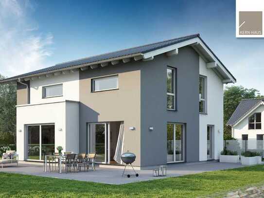 Hausbau mit Kern-Haus: Energieeffizient in die Zukunft! (inkl. Grundstück & KNK)