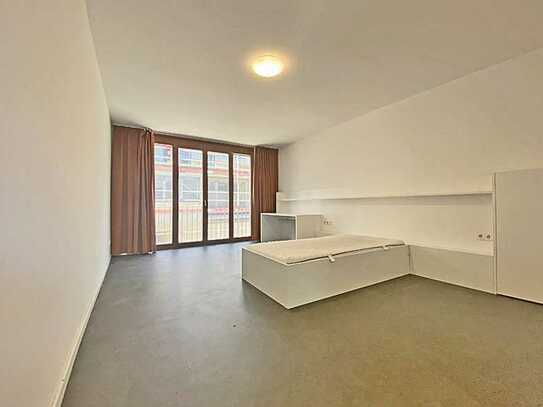 7045 - Teilmöbiliertes 1-Zimmer-Apartment mit Gemeinschaftsküche nähe Günther-