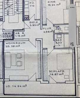 Geschmackvolle Wohnung mit drei Zimmern in Gauting Zeitfenster 15.11.2023 bis 31.03.2024
