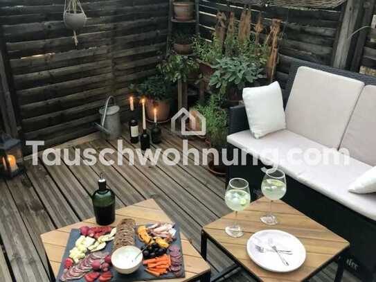 Tauschwohnung: Agnesviertel: 2Z-Wohnung mit großen Terrasse