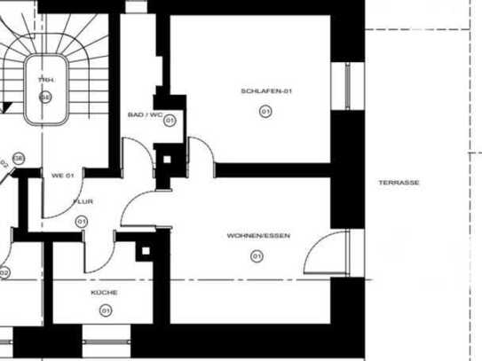 Stilvolle 2-Zimmer-EG-Wohnung mit Balkon und Einbauküche in Stuttgart