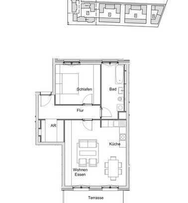 2-Zimmer Dachgeschoßwohnung in Spandau