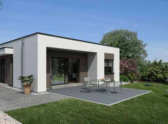 Moderner Bungalow mit einladender Terrasse für Paare und Familien