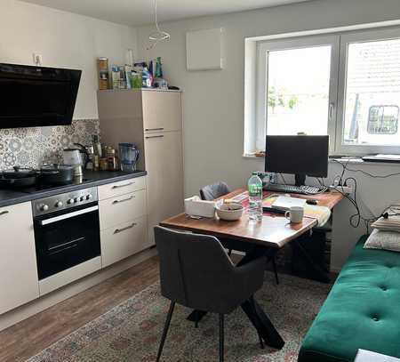 Stilvolle 2-Raum-Maisonette-Wohnung mit gehobener Innenausstattung in Attenweiler