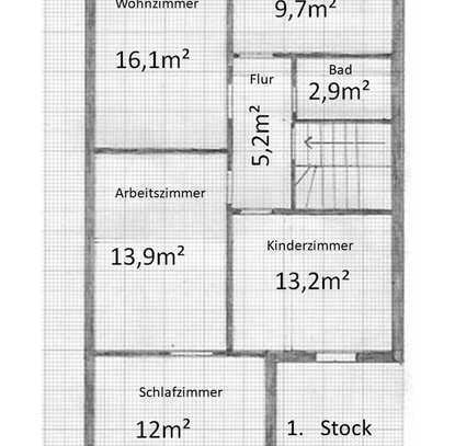 4-Zimmer-Dachgeschosswohnung in Groß-Karben