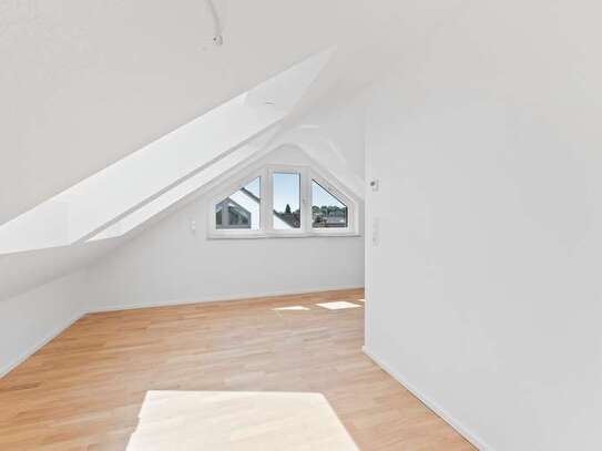 Neubau - 3,5 Zimmer-DG-Maisonette-Wohnung mit Balkon - Erstbezug!