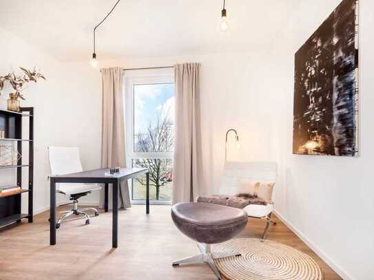 Charmante 2-Zimmer-Wohnung mit Einbauküche und Balkon in Schönefeld