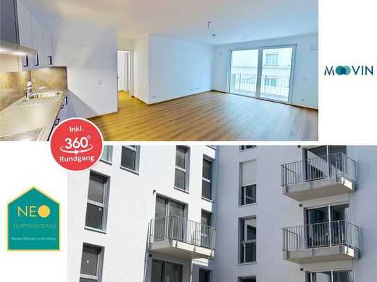 PAARE und FAMILIEN aufgepasst! Geräumige 3-Zimmer NEUBAU-Wohnung mit Balkon, Gäste-WC und viel St...