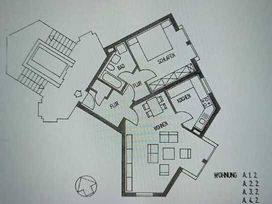 Barrierefreie 2-Zimmer Wohnung in LU-Süd