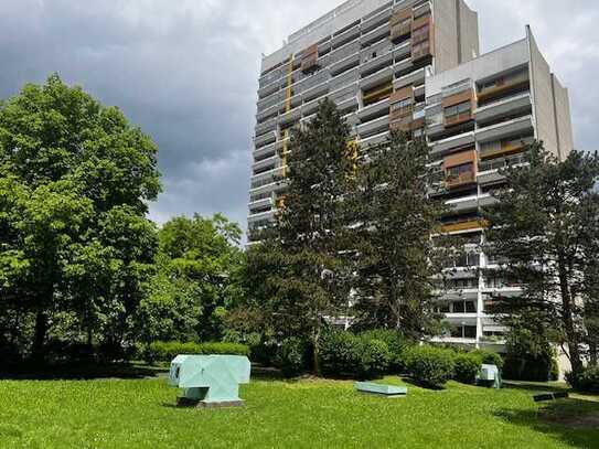 Über den Dächern von Augsburg - Schöne 3ZKB Wohnung mit 2 Balkone