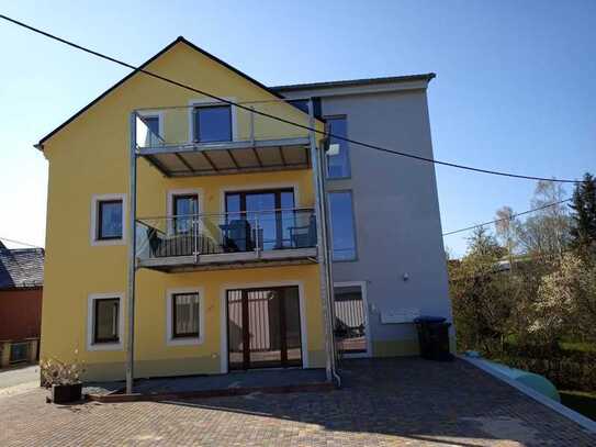 Barrierefreie Dachgeschosswohnung mit Balkon im Nationalpark Sächsische Schweiz