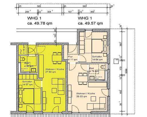 NEU! Kapitalanlage im Neubau mit knapp 3,5% Rendite!