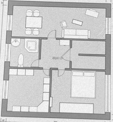 Attraktive 3Zimmer Erdgeschosswohnung