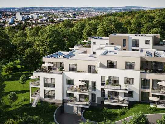 Tolle 4 ZKB mit Süd-Westbalkon im 1.OG! Neubau Erstbezug