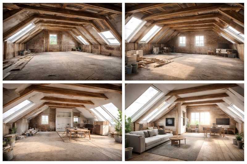 Rohdachboden in Berlin zu verkaufen.