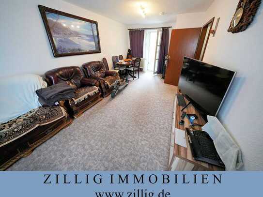 2-Zimmer-ETW - Loggia - Garten - Keller - Stellplatz - ZILLIG IMMOBILIEN