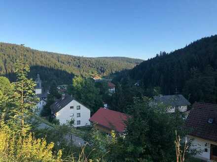 Gepflegte 2,5-Zimmer-EG-Wohnung mit Balkon und Einbauküche in Todtmoos