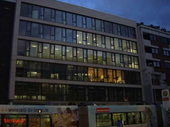 Büroraum in gemeinschaftlich genutzter Büroetage in der Bremer Innenstadt