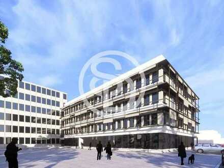 Brandneu, barrierearm & zentral: Energetisch sanierte Büroflächen im Untergeschoss an Hauptverkehr