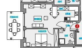 Geschmackvolle, neuwertige 2-Zimmer-EG-Wohnung mit geh. Innenausstattung incl. EBK, NR