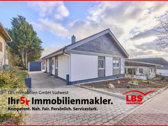 Bezugsfertiger, freistehender MASSA - Fertighaus Bungalow mit Garten und Garage!