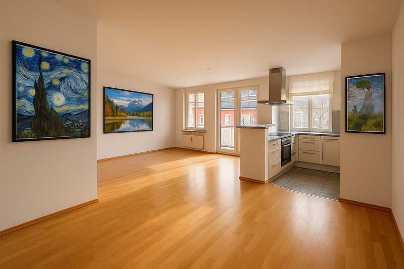 Moderne 3-Zimmer Wohnung mit Balkon in Schwachhausen