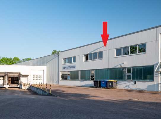 50 m² Büro + 567 m² Lager-/Montagefläche + verkehrsgünstig