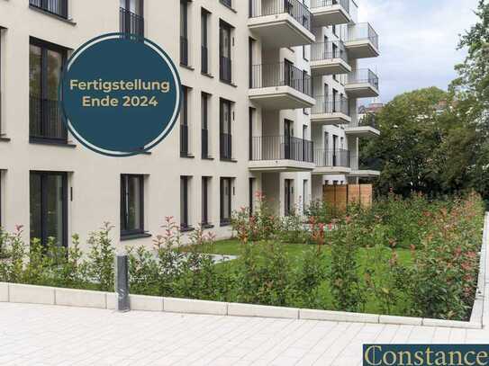 CONSTANCE: Entspannen und genießen: Lichtdurchflutete 2-Zimmer-Gartenwohnung in bester Lage