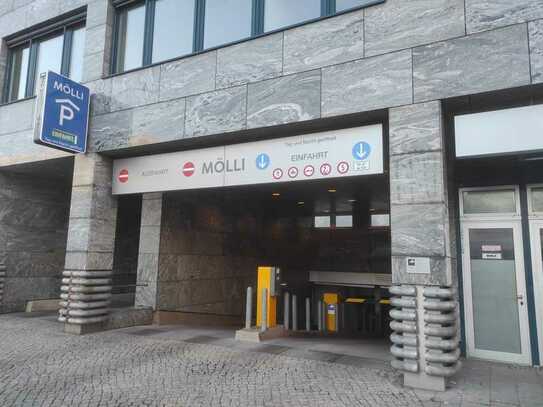 Stellplatz in gesicherter Tiefgarage im "Mölli" verfügbar