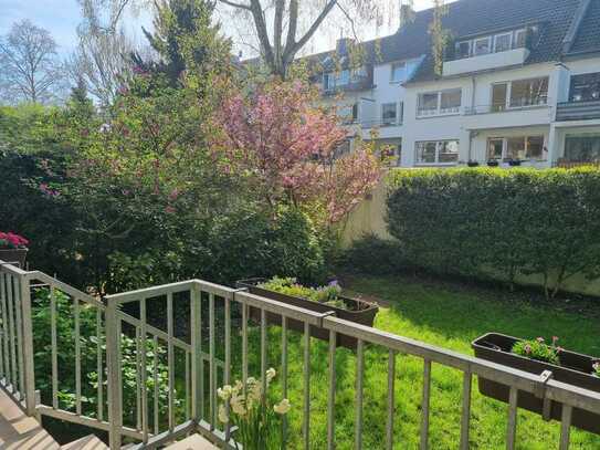 Exklusive Gartenwohnung mit großer Terrasse in Top-Lage, Grafenberg