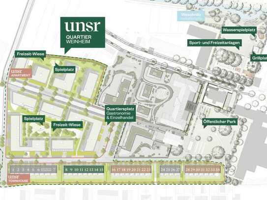 Weinheim - unsr TOWNHOUSE - Besichtigung nach Terminvereinbarung!