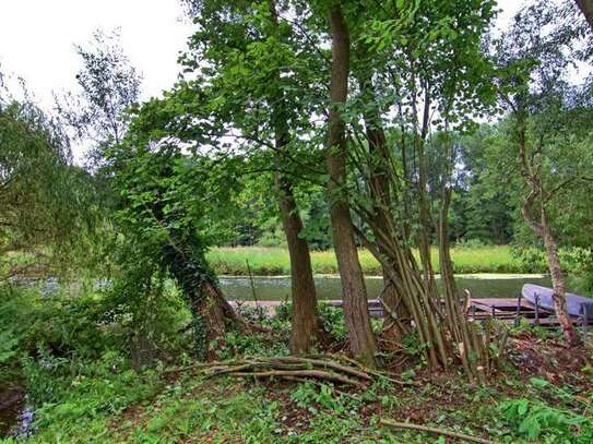 Rarität!!! Travegrundstück mit 3 Bauplätzen