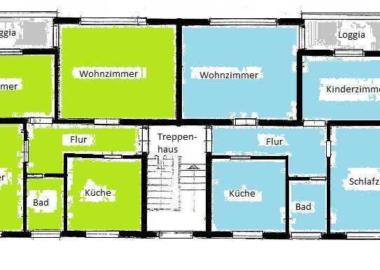 Gut geschnittene Etagenwohnung mit Balkon im Kernort Lengede