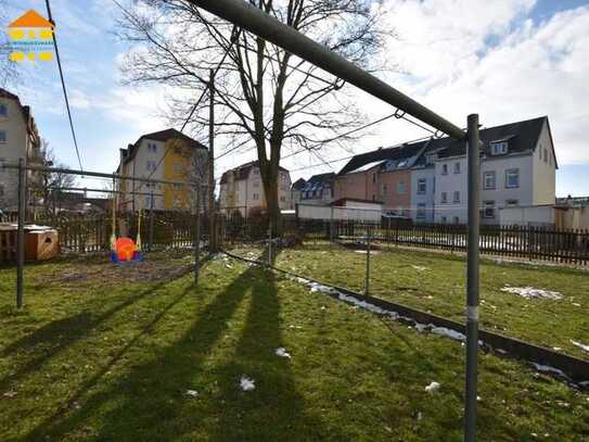 Frisch renovierte helle Wohnung in Burgstädt mit begrüntem Innenhof